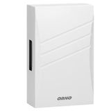 Orno BELIS Deurbel Bekabelde Mechanische Gong met Ingebouwde Transformator Tweekleurig 80dB Wit 230V-8V