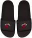 ISlide Miami Heat slippers Motto Zwart/Rood/Oranje Unisex Maat 42/43
