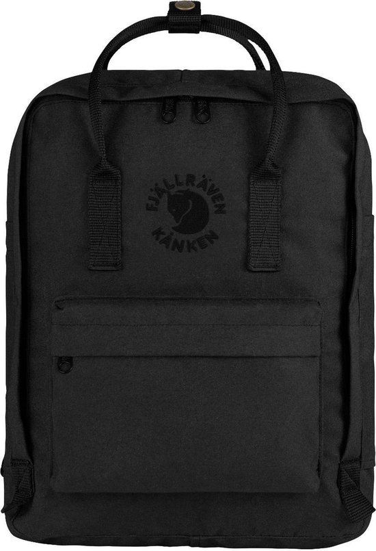 Fjällräven Re-Kånken Unisex Rugzak - Black