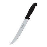 Marietti 1152P ARROSTO Praktisch snijmes, glad lemmet, zwart, 22 cm lemmetlengte