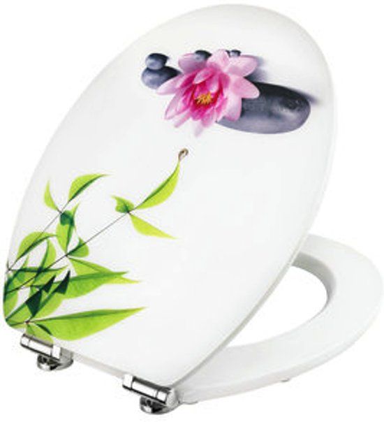 Cornat Water Lilly decor toiletbril - 4035300836567