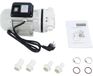 Pompe à liquide électrique - pompe à engrenages - 220 V - prise UE - raccord 1,9/2,5 cm - certification CE - Blanc