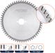 Rotec HM zaagblad voor NF-metalen, ø190x2,6xSter Z=58 TF neg - 5551060