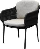AVH-Collectie Andalucia dining tuinstoel rope antraciet