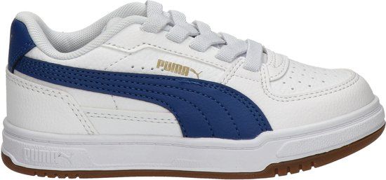 Puma Caven III AC PS Sneakers Junior wit - blauw