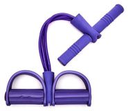 Câble de résistance multifonctionnel – Bandes de résistance – Élastique de fitness – Appareil de fitness portable – Équipement d'entraînement pour la perte de poids – Tube en caoutchouc, 120 cm – Bande de résistance