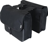 EDGE Dubbele Fietstas Basic Shopper 26L Zwart