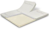 Droommatras Splittopper Organic Cotton Traagschuim 140x190 cm - Wit