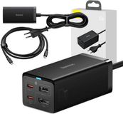 Baseus GaN5 Pro Wall Charger 2 x USB-C + USB + HDMI, 67 W (zwart)