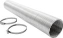 Merkloos Compactslang Ø 80Mm X 2,5 M Aluminium (Incl. 2 Slangklemmen)