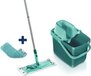 Leifheit Combi Clean Vloerwisser M 33 cm - Compleet Systeem - Micro Duo + Static Plus - Turqoise