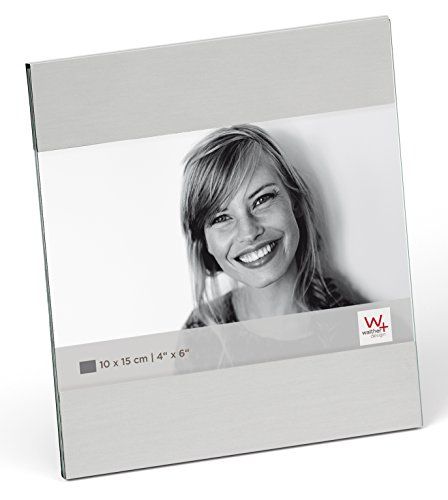 Walther Design Ava Portrait Frame - 15x20cm - Silver Matt