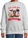 Bellatio Decorations Kersttrui/sweater voor jongens/meisjes - we wish you - grijs - Kerst diertjes 122/128