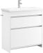 vidaXL Badkamermeubel Set Wit 81 x 40 x 84,5 cm Bewerkt hout