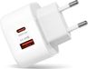 SURIGHT USB-voedingsadapter - USB-voeding - 2 poorten - Meervoudige oplader - 5 V/2,1 A - Tablet - MP3