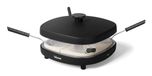 Tristar PZ-9174 Four à pizza Gourmetset - Four à mini pizza Family 4 - Noir