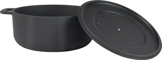 Combekk Sous Chef Gietijzeren Braadpan - 28cm - Zwart