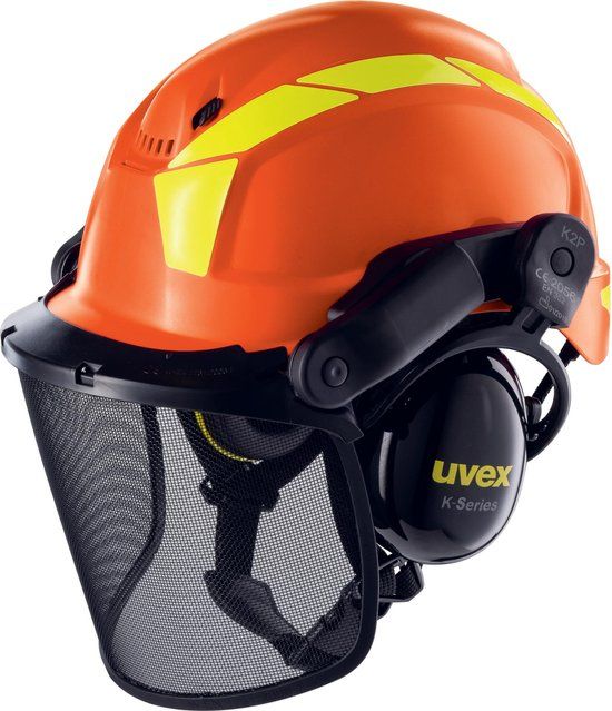 uvex 9772 9774237 Boshelm Oranje
