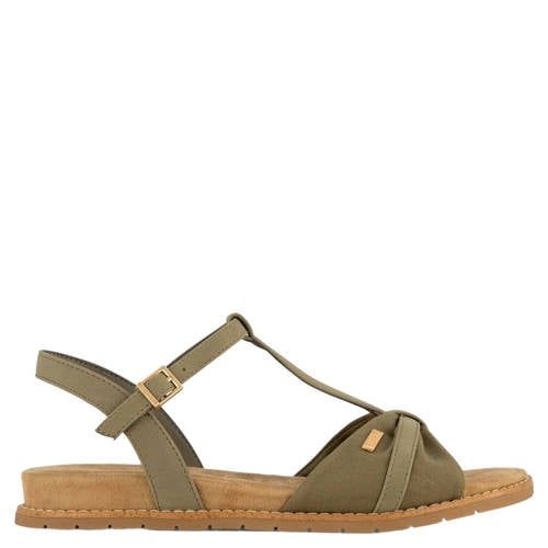 ESPRIT sandalen kaki