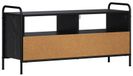 Meuble TV chêne noir 67,5 x 33 x 50 cm Bois transformé