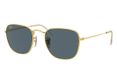 Ray-Ban Frank Legend Gold zonnebril Vierkant Blau Metaal Unisex