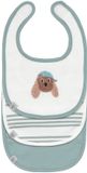 Lässig Tiny Team Dog Newborn Slab - 3 Stuks - Groen