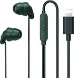 DrPhone SilencePro - Confortable écouteurs intra-auriculaires Lightning avec réduction passive du bruit et son cristallin – Connexion via Bluetooth - Vert