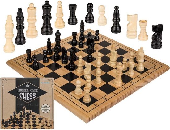 OOTB Schaakspel - Schaakset - Schaakbord - Schaak - Bordspellen Voor Volwassenen - Chess Board - Denkspel