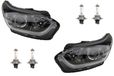 Netparts24 Johns Koplampen, geschikt voor Kia Cee'd CD 03/18- Set links + rechts, met laag/hoogteverstelling, knipperlicht en LED + lamp