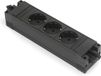 Bachmann prise avec fiche d'installation Wieland GST18® et 3 contacts / Noir