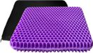 Unyqoos® coussin de siège en gel avec housse antidérapante