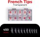Joyage Nagel Tips Transparant - 450 stuks - French Tips Clear - Nepnagel tips