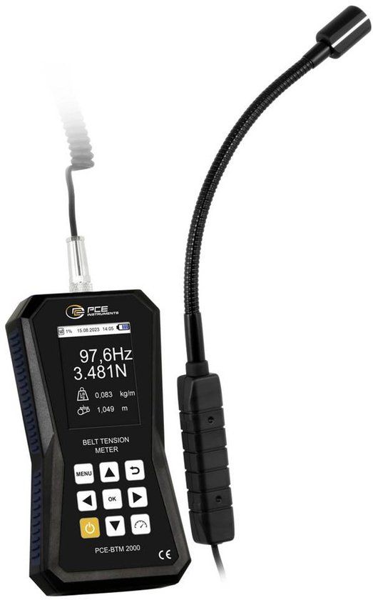 PCE Instruments PCE-BTM 2000L Krachtmeter 10 - 900 N Fabrieksstandaard (zonder certificaat)