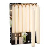 Spaas 0012001.037 14 Tafelkaarsen Dinnerkaars 21/220 mm, ± 8 uur, geurloos - ivoor,D 21 mm x H 220 mm,Ivoor