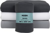 HUSH. Living Hoeslaken Jersey Antraciet