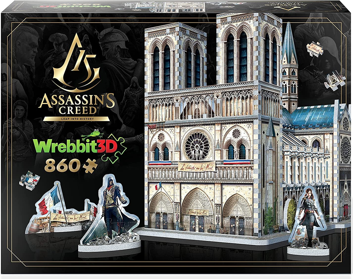 Ubisoft Assassin's Creed - Notre-Dame 3D Puzzle