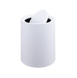Merkloos / Sans marque Relaxdays Prullenbak - 13 l - wit