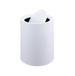 Merkloos / Sans marque Relaxdays Prullenbak - 13 l - wit