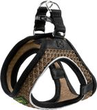 Hunter Hilo Comfort Hondenharnas Bruin - Maat M-L