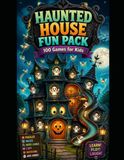 Haunted House Fun Pack: 100 Halloween Activities for Kids Ages 5-16 – Mazes, Dot to Dot, Word Search & Word Scramble with Answer Key