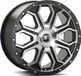 Schmidt Jante 18HDX, 8.5Jx18, ET 45, 5x127, Diamant Noir