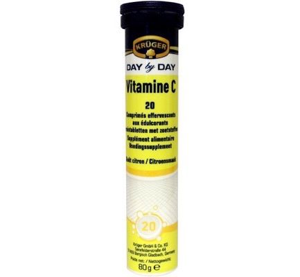 Kruger Bruistabletten vitamine C 20 TB