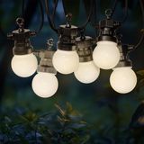 Merkloos / Sans marque Icecat 10 m Waterdichte LED Fairy Lights met Witte Ballen