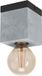 Eglo Prestwick 3 Plafondlamp - E27 - 9 cm - Zwart/Grijs