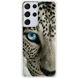 Samsung Galaxy S21 Oeil de leopard verstevigd hoesje met sublimatie bedrukking