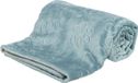 Trixie Hondendeken Barry Softpluche Blauw/Grijs 100x75 cm