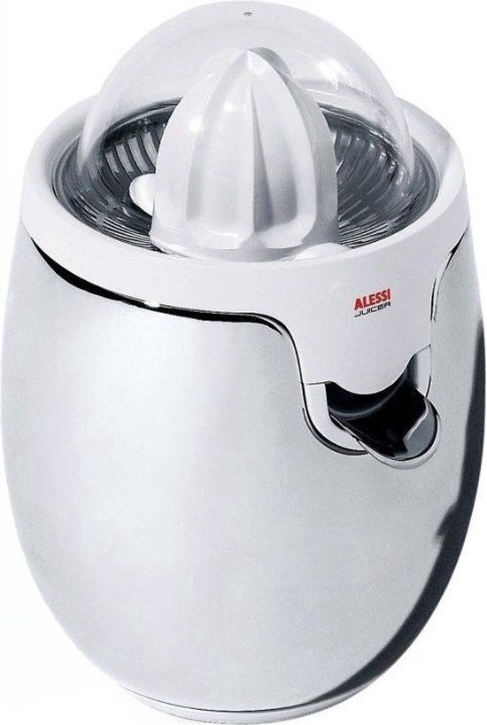 ALESSI SG63 W Citruspers - Zilverkleurig/Wit