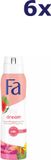 Fa Fiji Dream Deodorant Spray - 6 x 150 ml