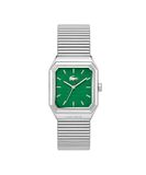 Lacoste Rene Collection herenhorloge met zilverkleurige roestvrijstalen band - 2011523