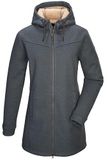 G.I.G.A. DX Gw 37 Wmn Kntflc Prk dames Gebreide fleece parka/fleece jas met capuchon